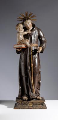 Hl. Franziskus mit Christuskind, Alpenländisch, frühes 19. Jahrhundert - Umění a starožitnosti