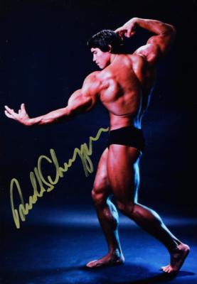 Autogrammkarte von Arnold Schwarzenegger - Bilder & Zeitgenössische Kunst