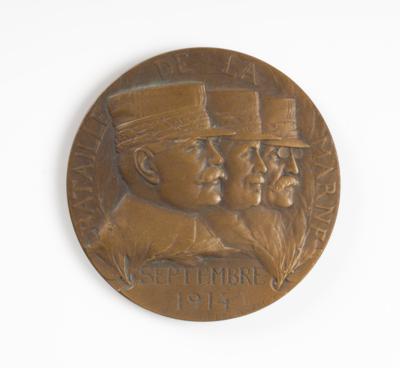 "Bataille de la Marne" französische Medaille - Umění a starožitnosti