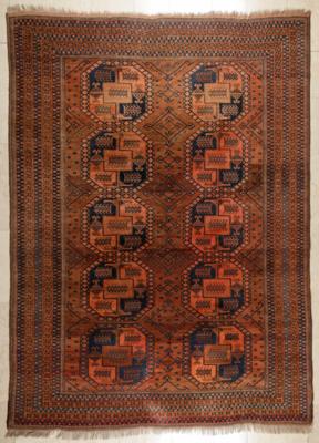 Antiker Ersari Teppich, ca. 294 x 214 cm, Afghanistan,1. Drittel 20. Jahrhundert - Kunst & Antiquitäten