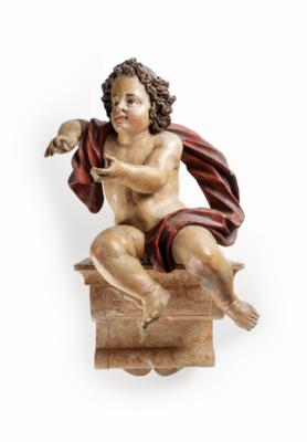 Engel, alpenländisch, wohl 17. Jahrhundert - Kunst & Antiquitäten