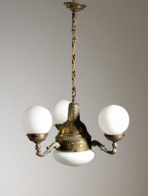 Jugendstil Deckenlampe, um 1900 - Antiques and art