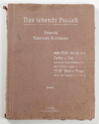 Das lebende Modell, 20 Aktbilder nach Hans Hildenbrand, Leipzig, 1904 - Kunst & Antiquitäten