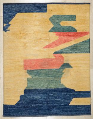 Luri Gabbeh Teppich, ca. 202 x 158 cm, Südwestpersien, Ende 20. Jahrhundert - Kunst & Antiquitäten