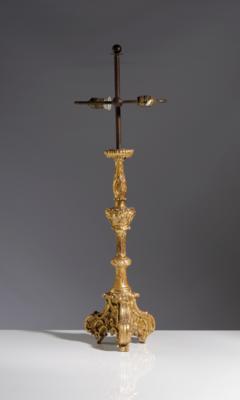 Barocker Altarleuchter, 18. Jahrhundert - Antiquitäten, Möbel & Teppiche