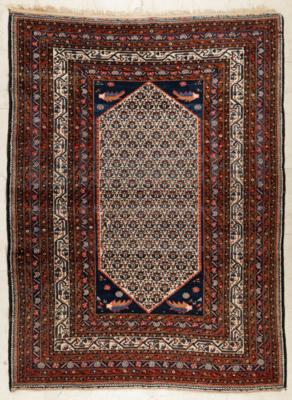 Senneh Teppich, ca. 191 x 146 cm, Westpersien, 2. Hälfte 20. Jahrhundert - Antiquitäten, Möbel & Teppiche
