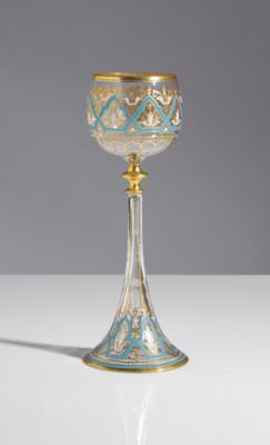 Likörglas im orientalisierenden Dekor, Wien, um 1880 - Arte, antiquariato e gioielli