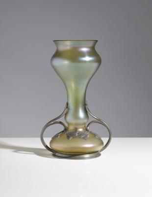 Jugendstil Vase mit Metallmontierung, Anfang 20. Jahrhundert - Art, antiques, furniture and technology