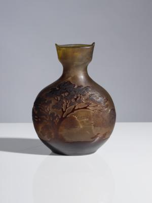 Kleine Vase, Werkstatt Emile Galle, Nancy, um 1910 - Arte, antiquariato e gioielli