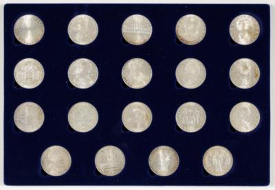 19 Stk. 25 Schillingmünzen - Arte, antiquariato e gioielli