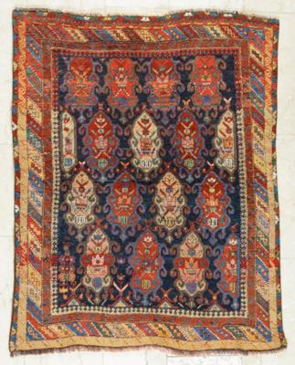 Antiker kurdischer Teppich, ca. 129 x 105 cm, Westpersien, um 1900 - Antiques, art and jewellery