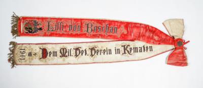 Fahnenschleife, Kematen an der Krems, um 1901 - Umění, starožitnosti, šperky