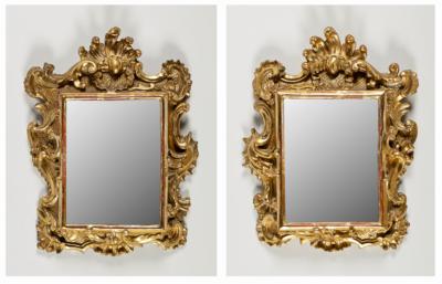 Paar Spiegelrahmen, 18. Jahrhundert - Kunst & Antiquitäten