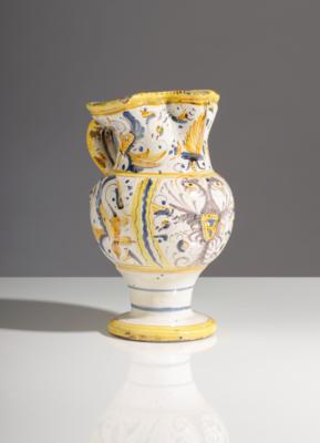 Schnabelkrug mit Doppeladler, Pesaro, 18. Jahrhundert - Umění, starožitnosti, šperky