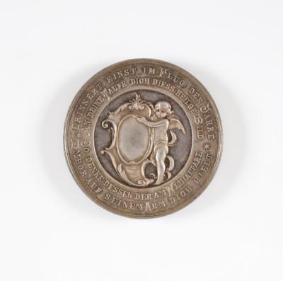 Taufmedaille um 1900 - Kunst & Antiquitäten