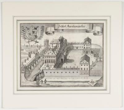 Schloss Aurolzmünster, Michael Wening (1645-1718), um 1726 - Bilder & Zeitgenössische Kunst