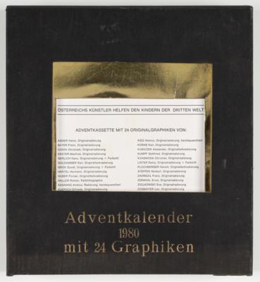Mappenwerk mit 24 Graphiken, Gottfried Kumpf, Karl Goldammer, Karl Korab und anderen - Asta di Capodanno