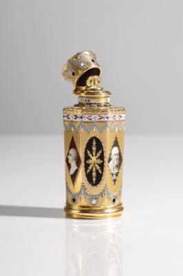 Feiner klassizistischer Gold Flakon, Paris, Mitte 19. Jahrhundert - Kunst & Antiquitäten