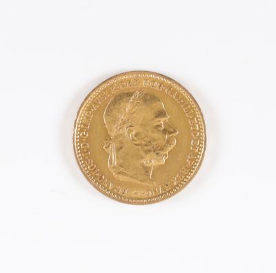 Goldmünze 10 Kronen - Kunst & Antiquitäten