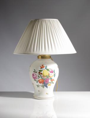 Große Tischlampe "Bouquet de fruits" - Art & Antiques