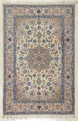 Isfahan Teppich, ca. 166 x 108 cm, Zentralpersien, Ende 20. Jahrhundert - Kunst & Antiquitäten