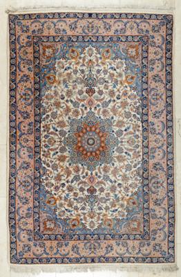 Isfahan Teppich, ca. 169 x 112 cm, Zentralpersien, Ende 20. Jahrhundert - Umění a starožitnosti