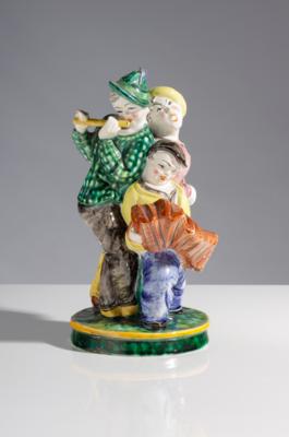 Musikantengruppe, Freistädter Keramik, um 1940 - Arte e antiquariato