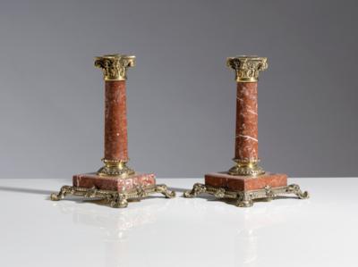 Paar dekorative Kerzenleuchter, 20. Jahrhundert - Arte e antiquariato