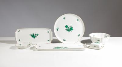 3 Platten, Schüssel, Butterdose, Schale, Wiener Porzellanmanufaktur Augarten, 2. Hälfte 20. Jahrhundert - Art & Antiques