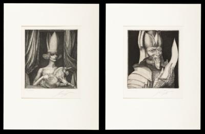 Ernst Fuchs *, 2 Bilder: - Bilder