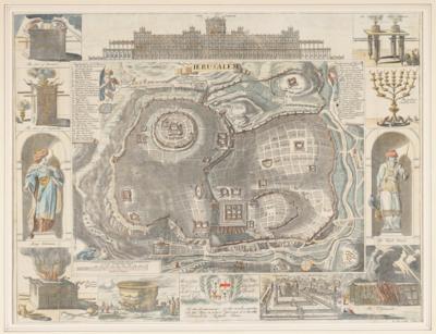 Ansicht von Jerusalem, John Kip, London, 1689 - Art & Antiques