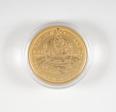 Goldmünze 100 Euro, Die österr. Kaiserkrone - Arte e antiquariato
