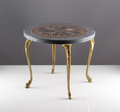 Pietra Dura Steinintarsien-Tisch, Italien, Mitte 20. Jahrhundert - Art & Antiques