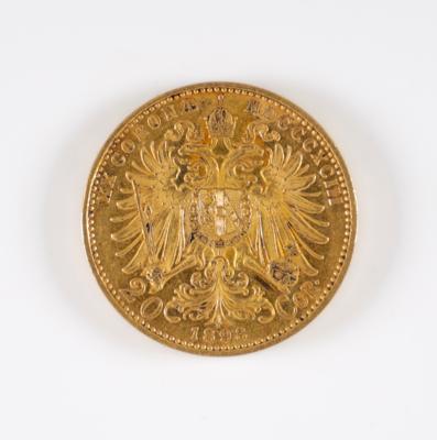 Goldmünze 20 Kronen - Arte e antiquariato