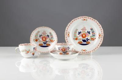 Kaffeeserviceteile für 6 Personen, Porzellanmanufaktur Meissen, 20. Jahrhundert - Art & Antiques