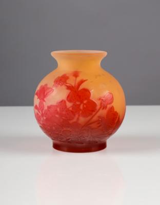 Kleine Vase, Werkstatt Emile Galle, Nancy, um 1910 - Umění a starožitnosti