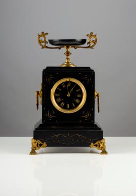 Marmor Kaminuhr, F. Schöndorfer, Wien, um 1880 - Art & Antiques