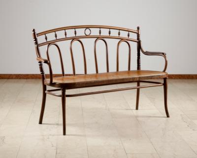 Sitzbank, Fa. Thonet, Wien, 2. Hälfte 19. Jahrhundert - Arte e antiquariato