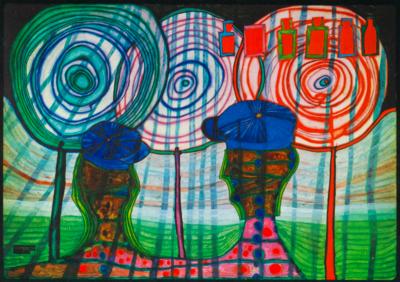 Friedensreich Hundertwasser * - Dipinti