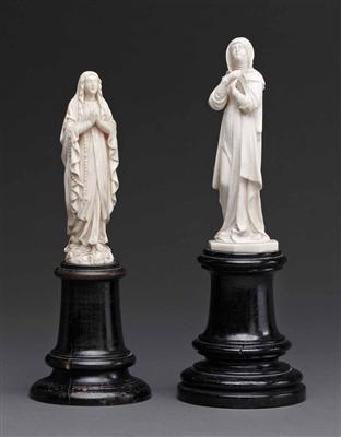 2 Heiligenfiguren des 19. Jh. - Autumn auction