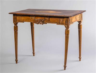 Josefinischer Tisch um 1780 - Podzimní aukce
