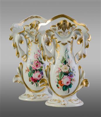 Paar Vasen Ende 19. Jh. - Autumn auction