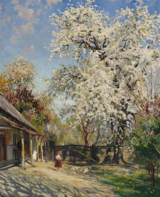 Ungarischer Maler um 1946 - Asta autunnale