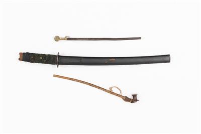 1 japanisches Schwert (Wakizashi) 19. Jh. - Jarní aukce