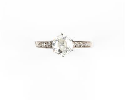 Altschliffbrillantdamenring ca. 1 ct - Spring auction