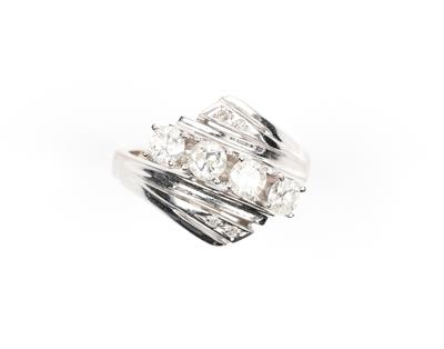 Brillantdamenring ca. 1 ct - Jarní aukce