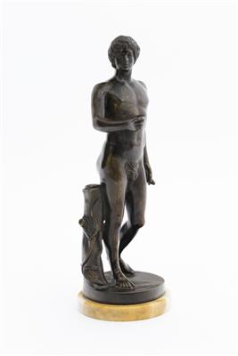 Bronzeskulptur - Antiques and art
