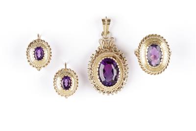 Amethyst Schmuckset - Spring auction