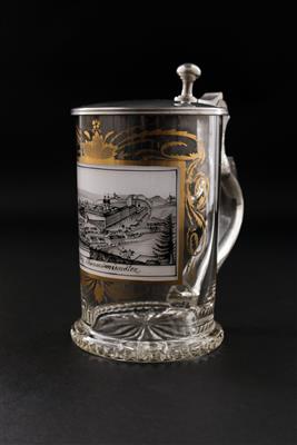 Bierkrug, Oberschwarzenberg in Südböhmen, Erste Hälfte 19. Jahrhundert - Spring auction