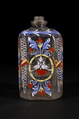 Branntweinflasche, Alpenländisch, um 1800 - Asta di autunno II